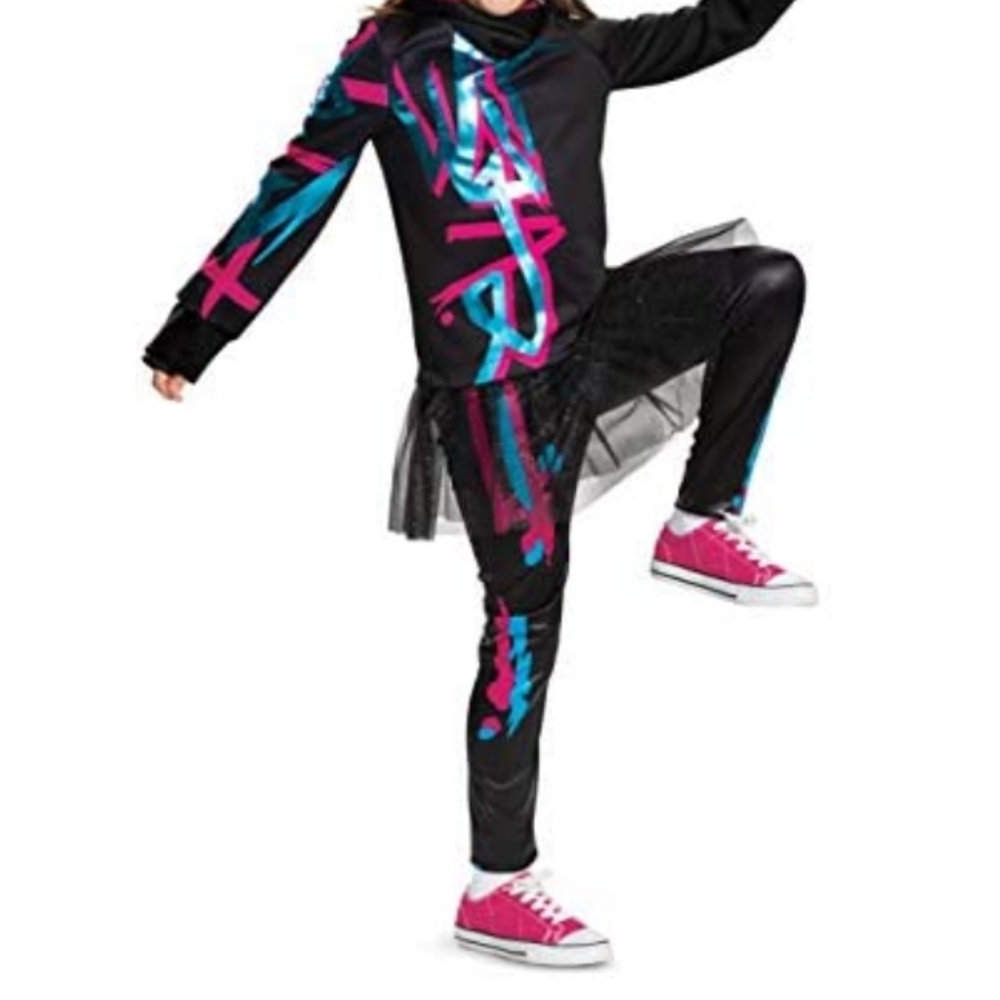 DISGUISE LUCY LEGO MOVIE 2 GIRL'S COSTUME TOP AND PANTS SZ LARGE